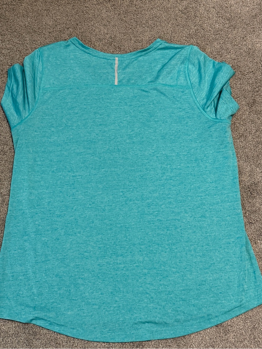Women’s Short Sleeve Active Tee in Teal tek gear - Picture 3 of 3